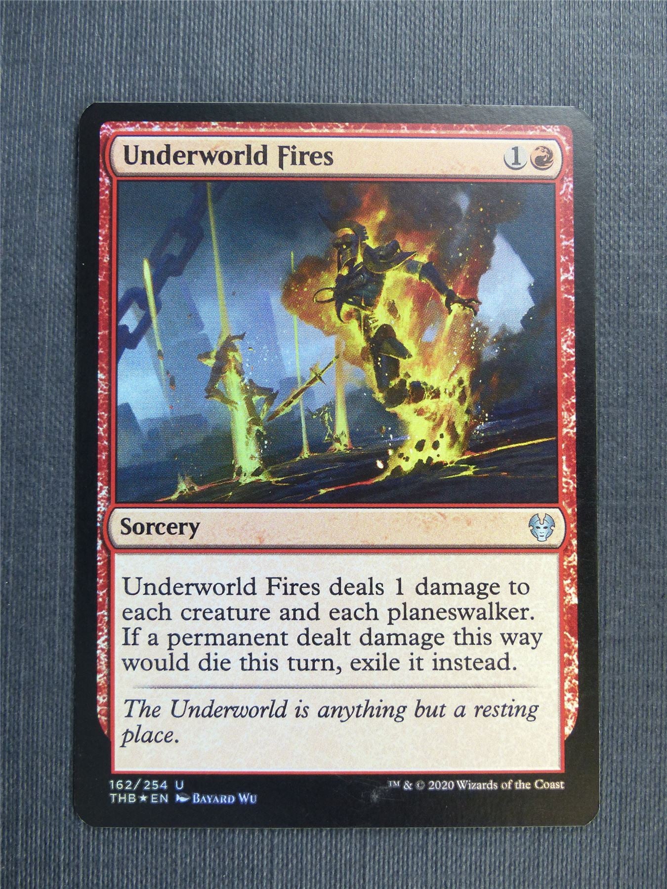 Underworld Fires Foil - Mtg Magic Cards #47Y
