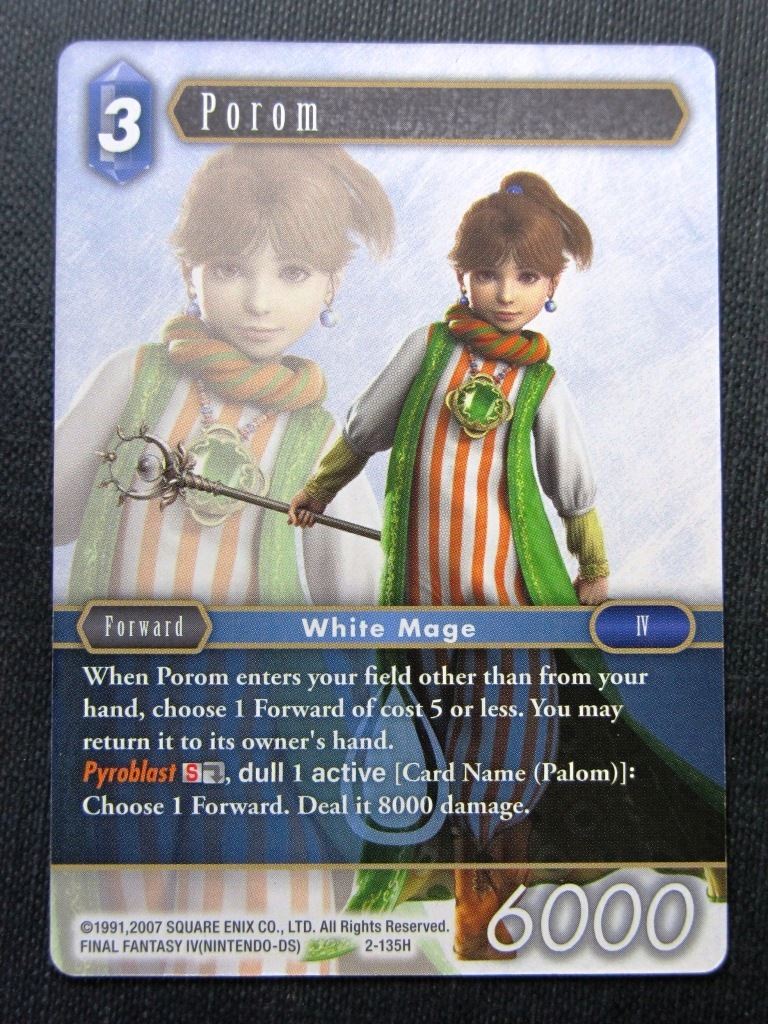 Porom 2-135H - Final Fantasy Cards # 6H23