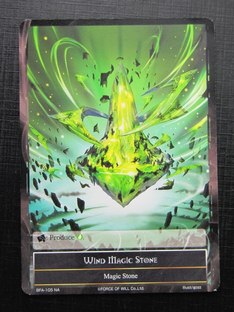 Force of Will Cards: WIND MAGIC STONE NA # 22I15