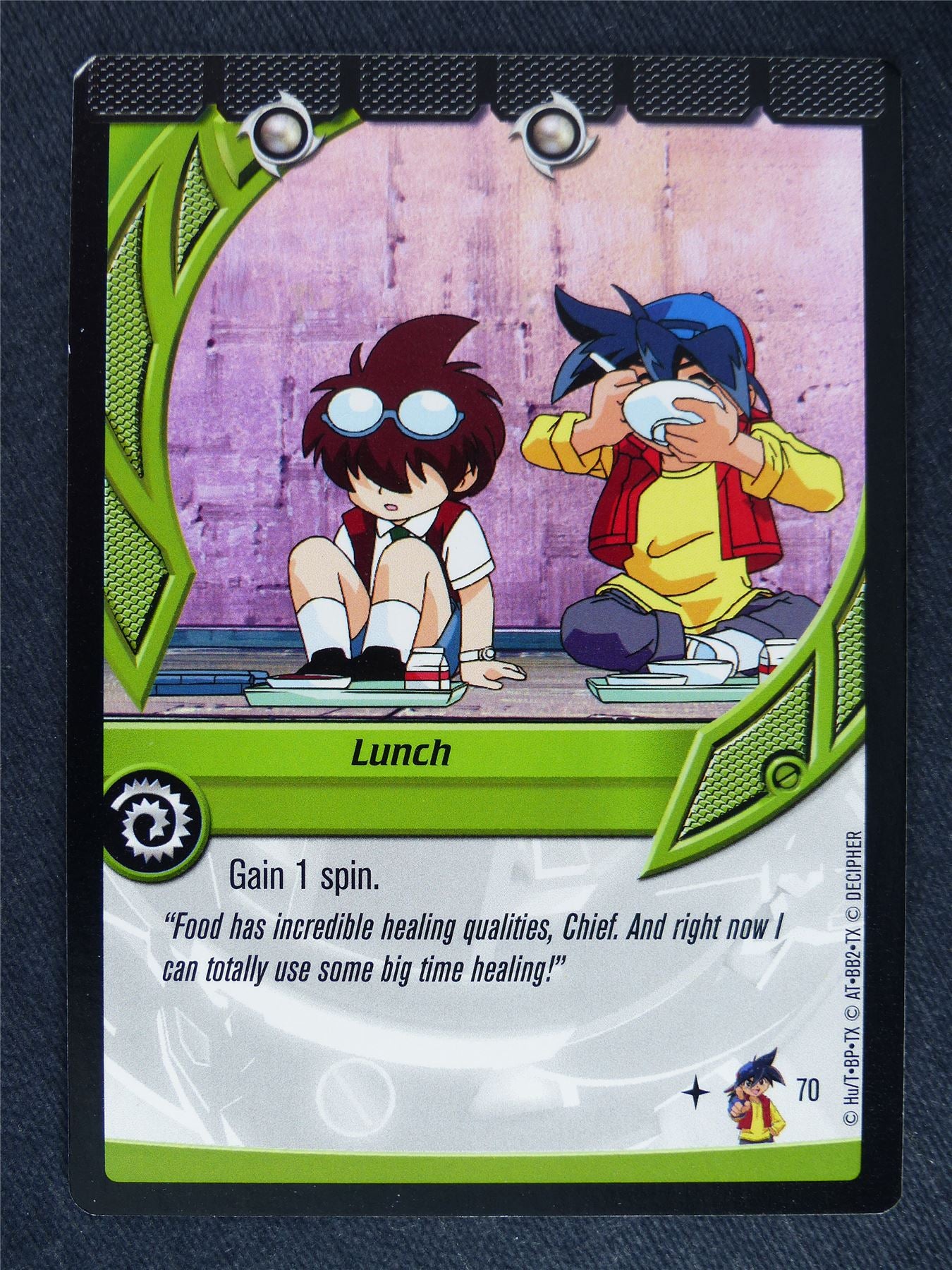 Lunch 70 - Beyblade Cards #X3