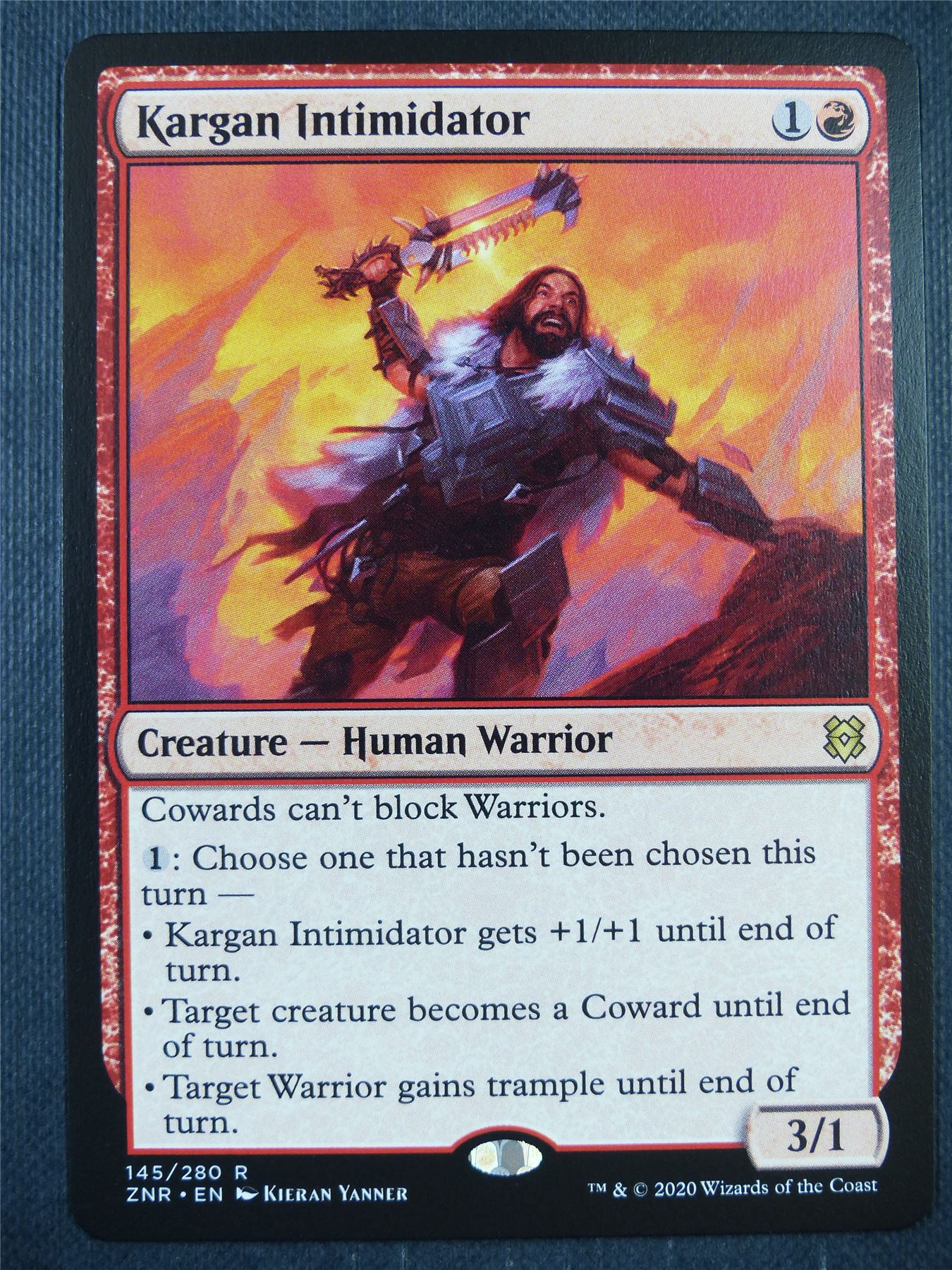 Kargan Intimidator - Mtg Card #8U4