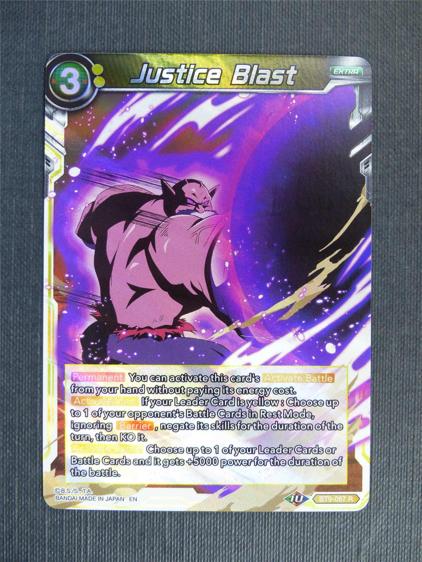 Justice Blast R - Dragon Ball Super Cards #180