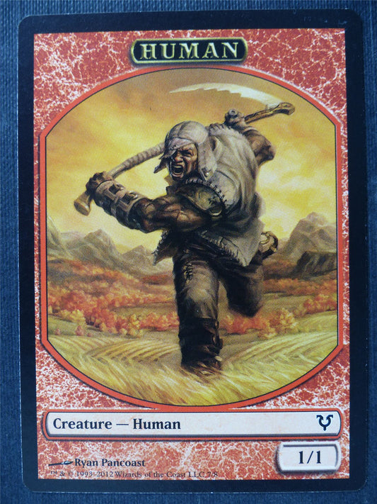 Human Token - Mtg Card #3Y9