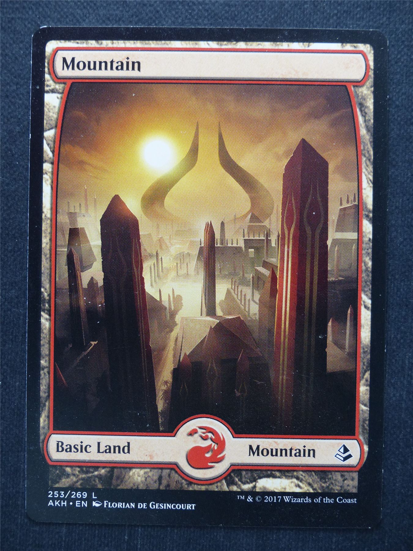 Mountain 253/269 Full Art - Mtg Magic Card #BO