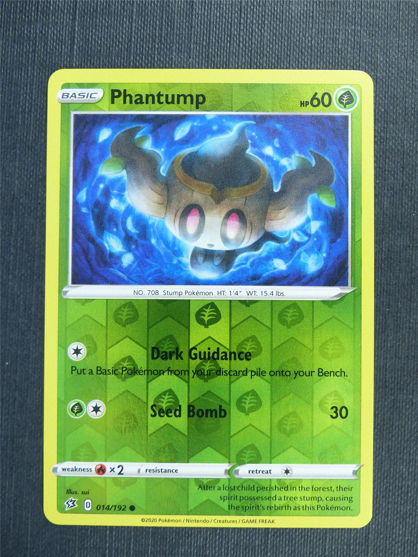Phantump 014/192 Holo - RCL - Pokemon Card #3JB