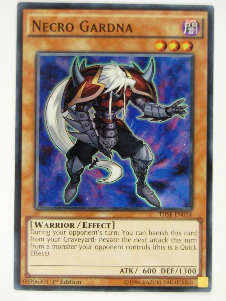 Yugioh Cards: NECRO GARDNA THSF SUPER RARE # 21F85