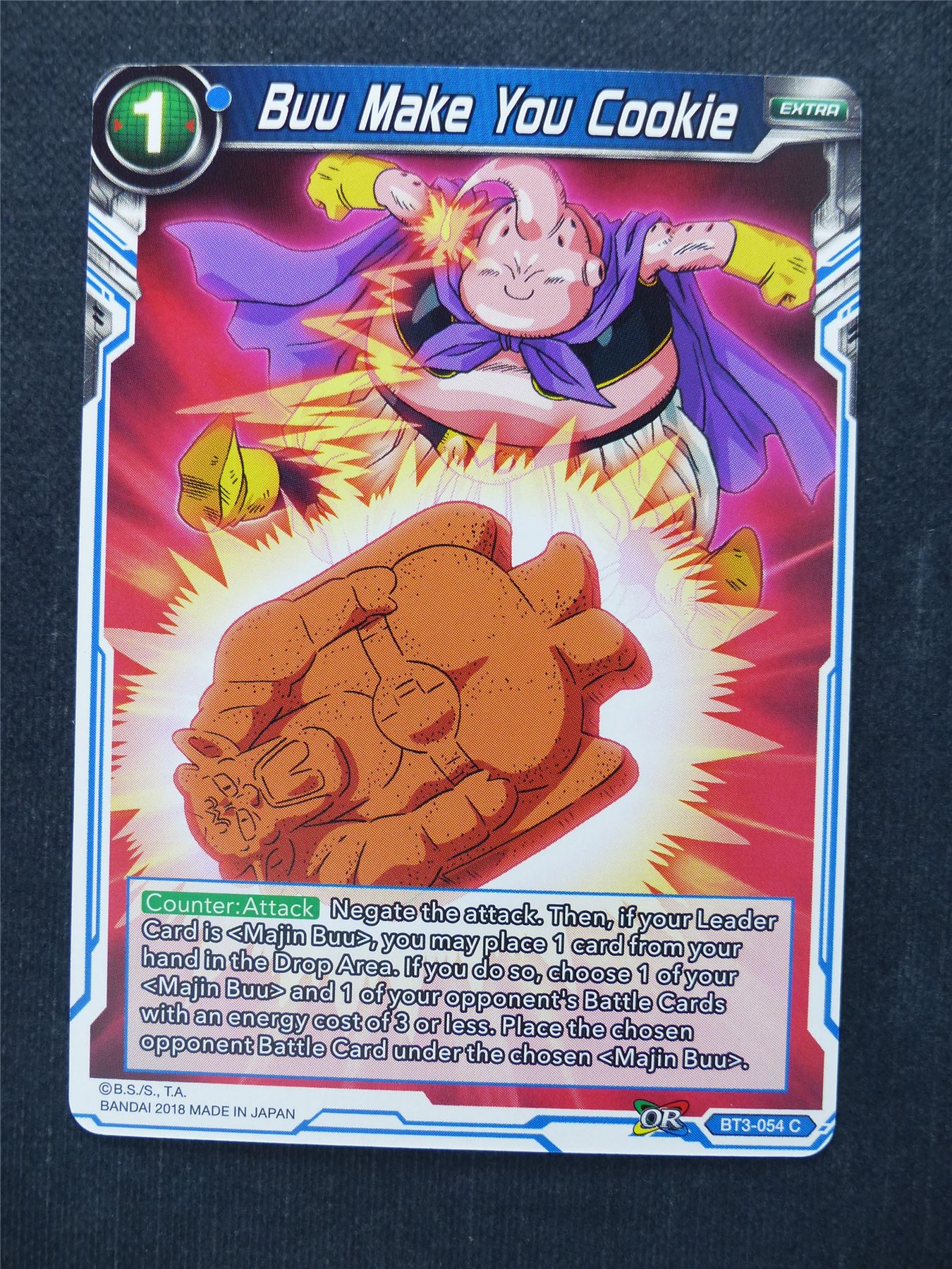 Buu Make You Cookie - Dragon Ball Super Cards #FA