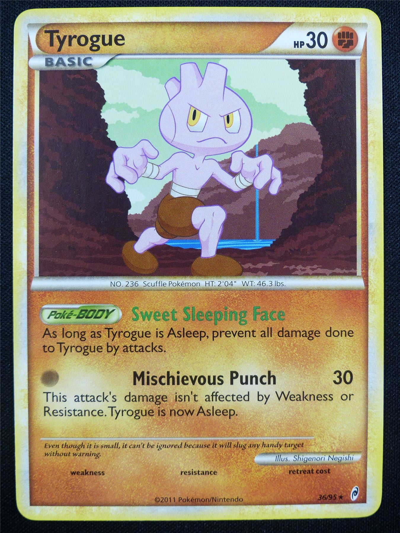 Tyrogue 36/95 - Pokemon Card #10F