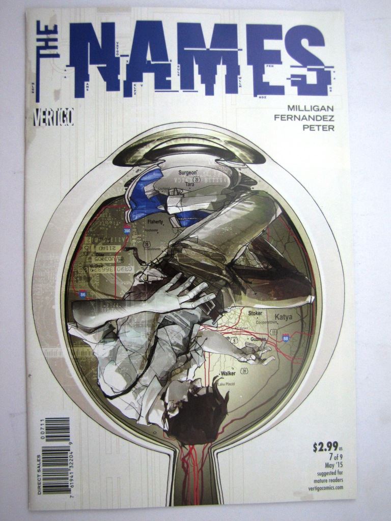 Vertigo Comics: THE NAMES #7 MAY 2015 # 26B90