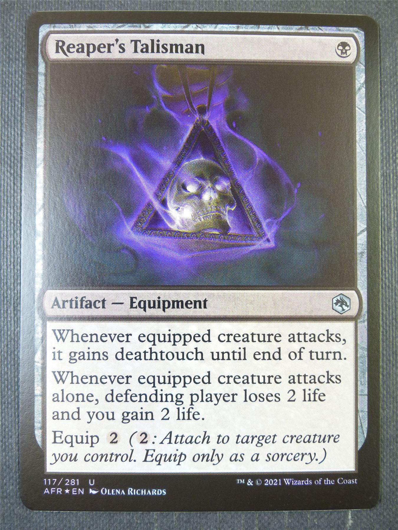 Reaper's Talisman Foil - Mtg Card #2C7