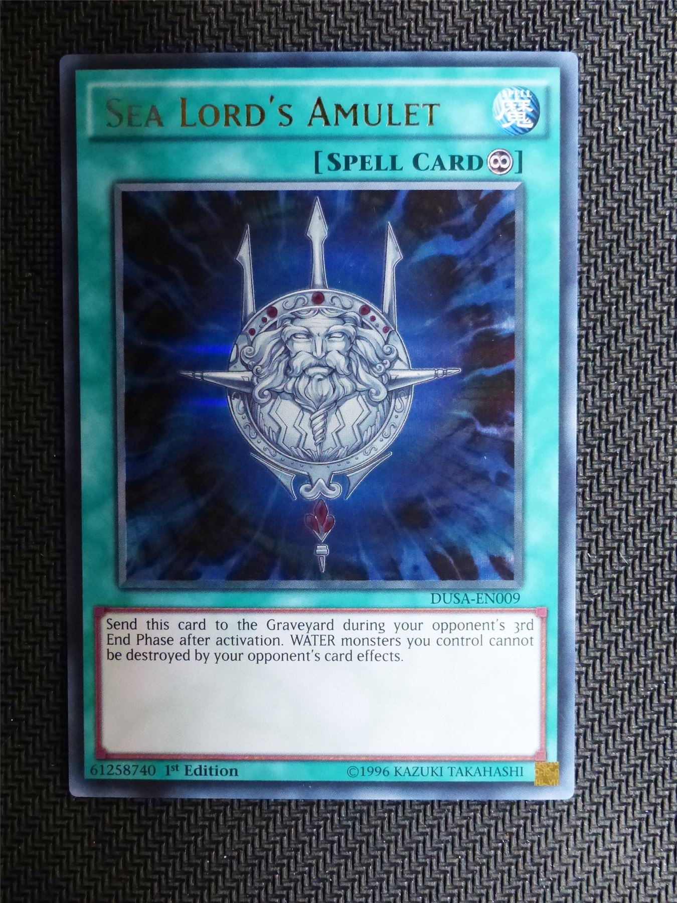 Sea Lords Amulet - DUSA - Ultra Rare - Yugioh Card # 1J73