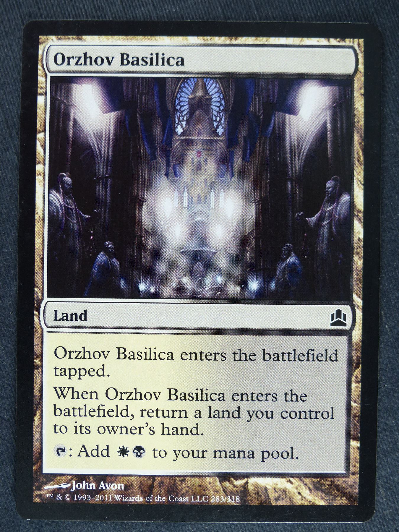 Orzhov Basilica - Mtg Magic Cards #MI
