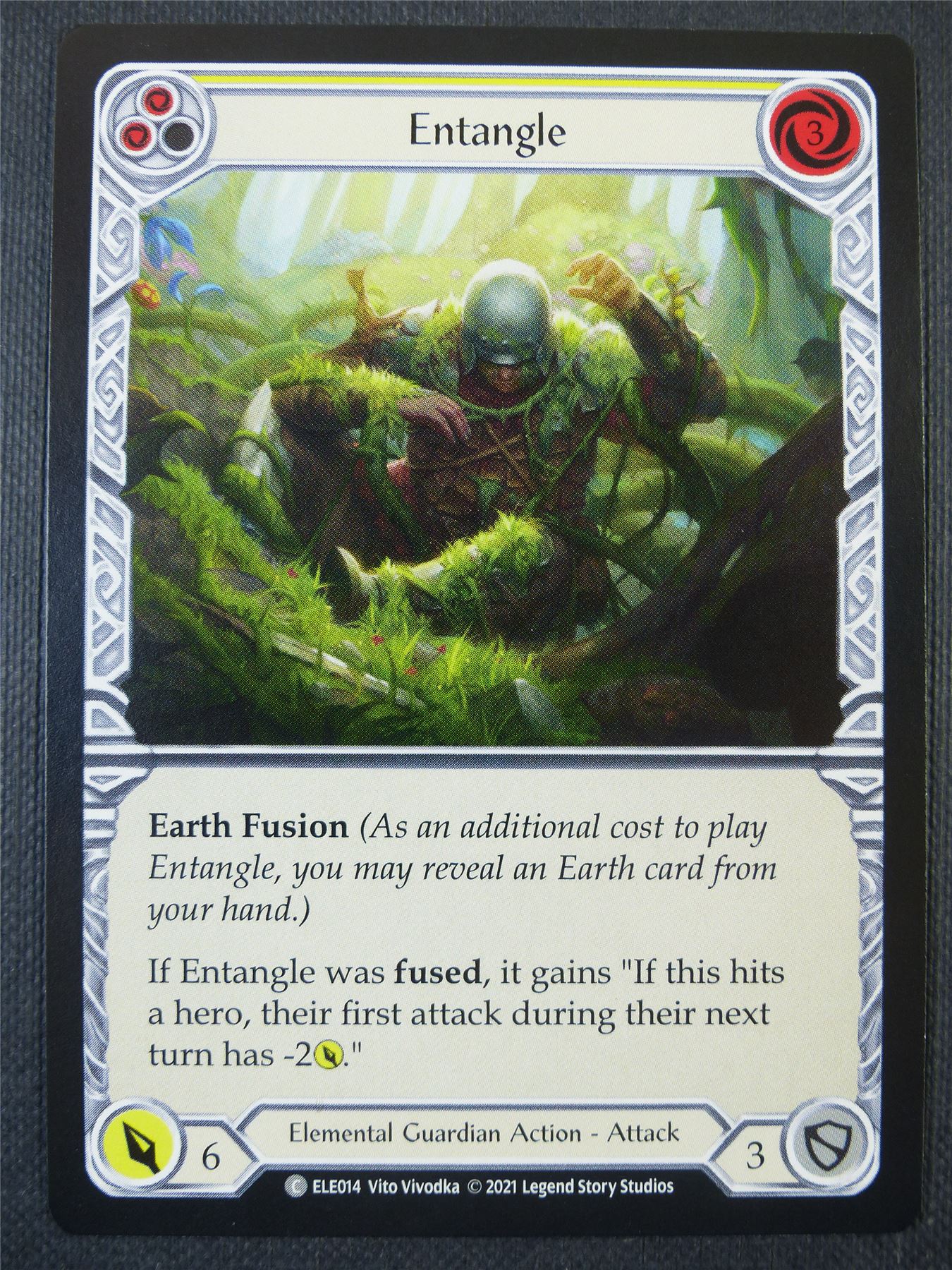 Entangle - Yellow - Tales of Aria 1st ed - Flesh and Blood Card #62R