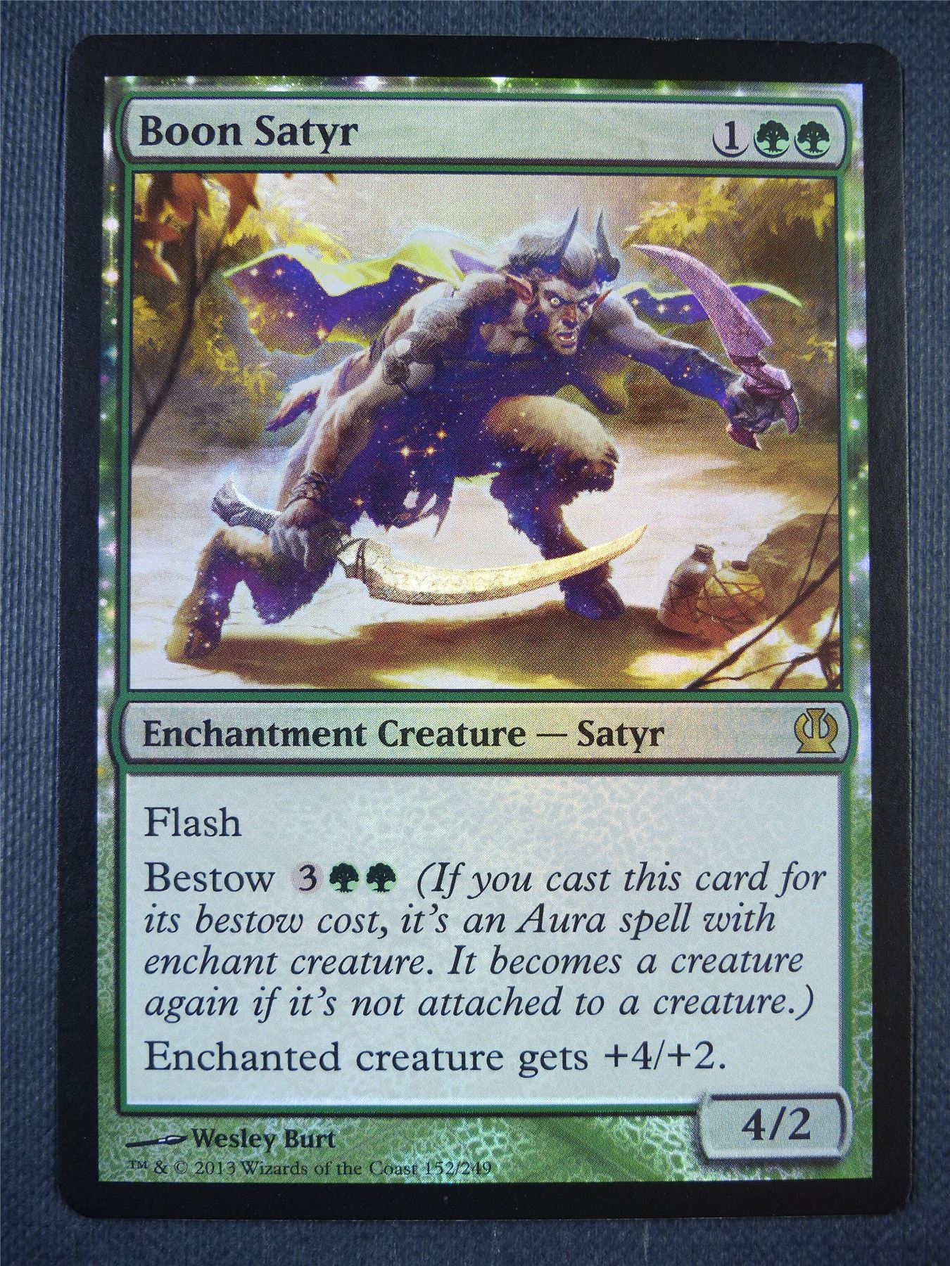 Boon Satyr Foil - Mtg Card #8AN