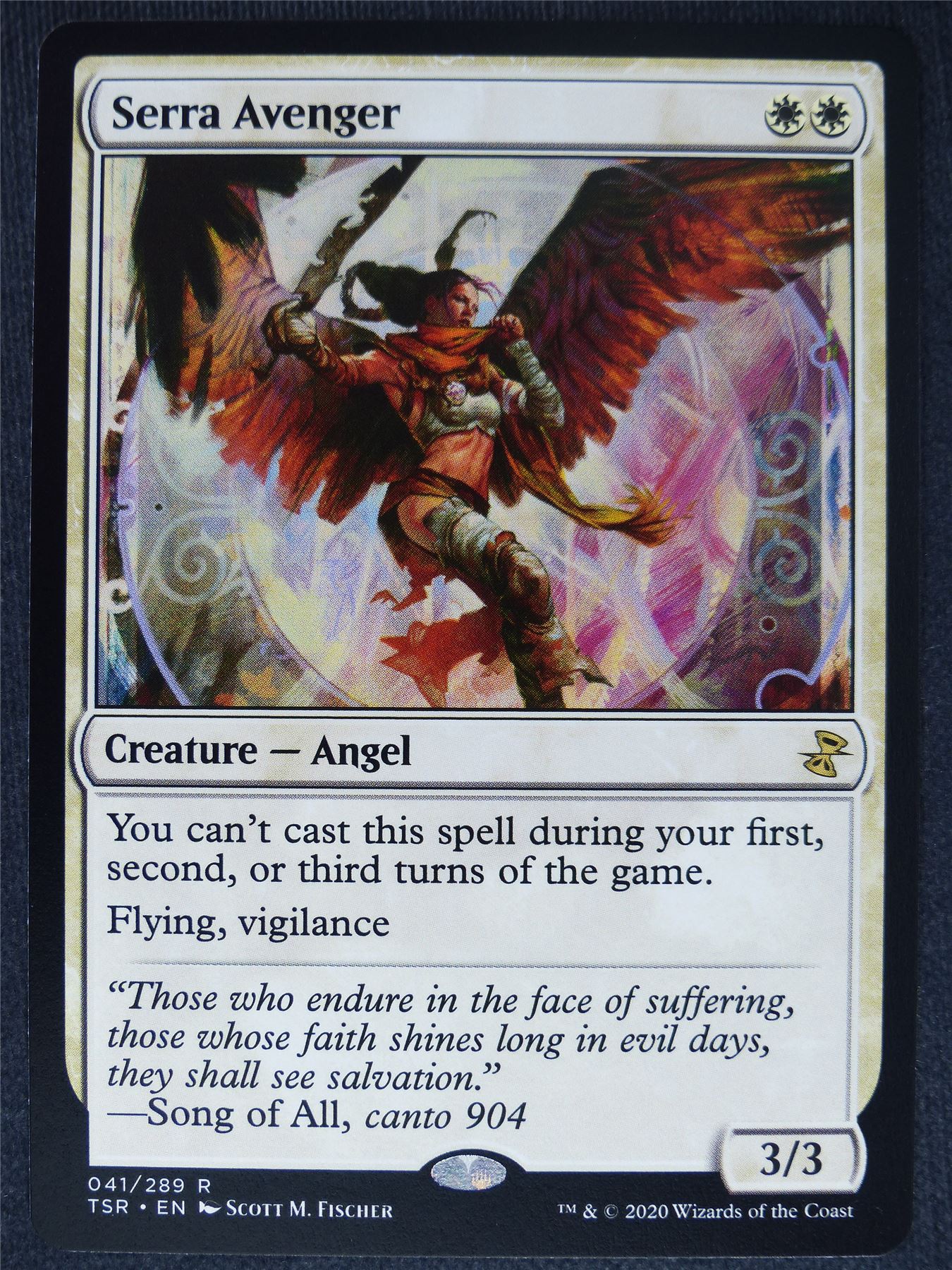 Serra Avenger - Remastered - Mtg Magic Cards #KI