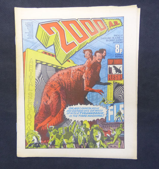 2000 AD Comic - Programme 17 - 18 June 1977 #MG