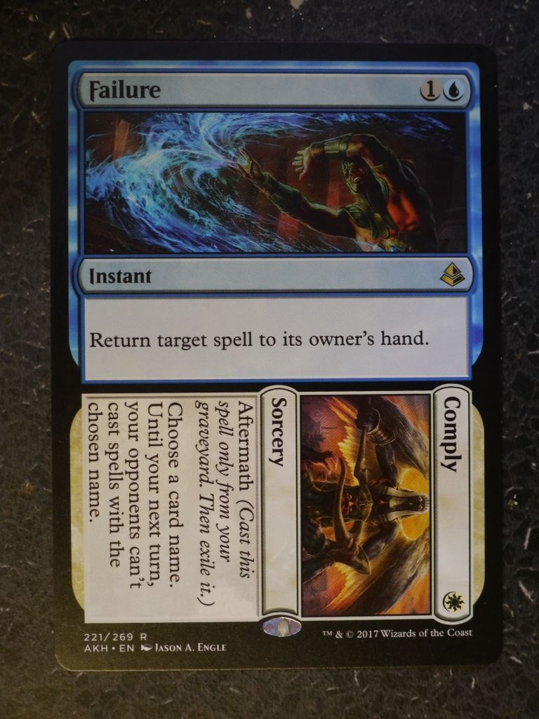 MTG Cards: FAILURE COMPLY # 10A24