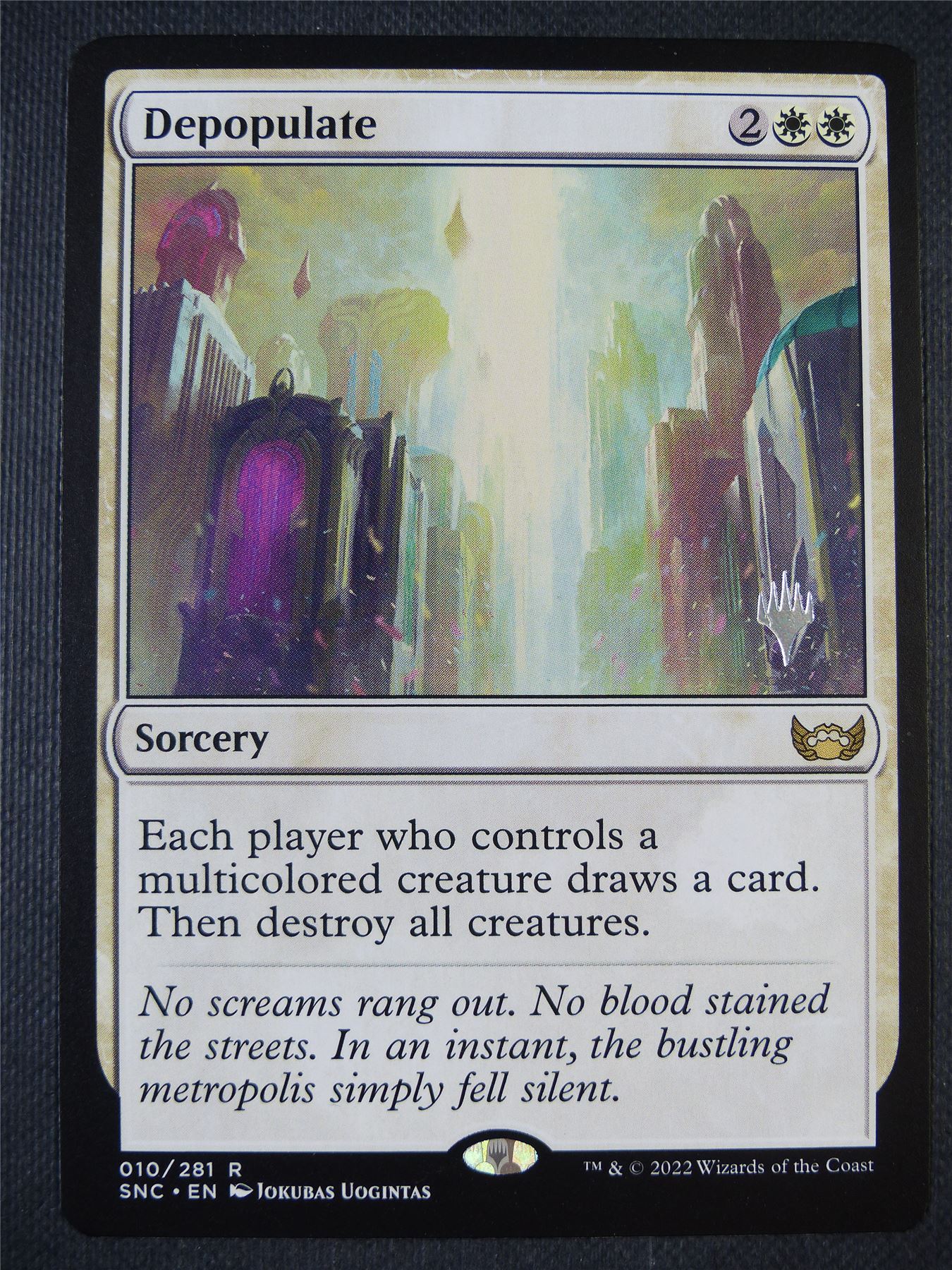 Depopulate Promo stamped - Mtg Card #88R Depopulate Promo stamped - Mtg Card #88R