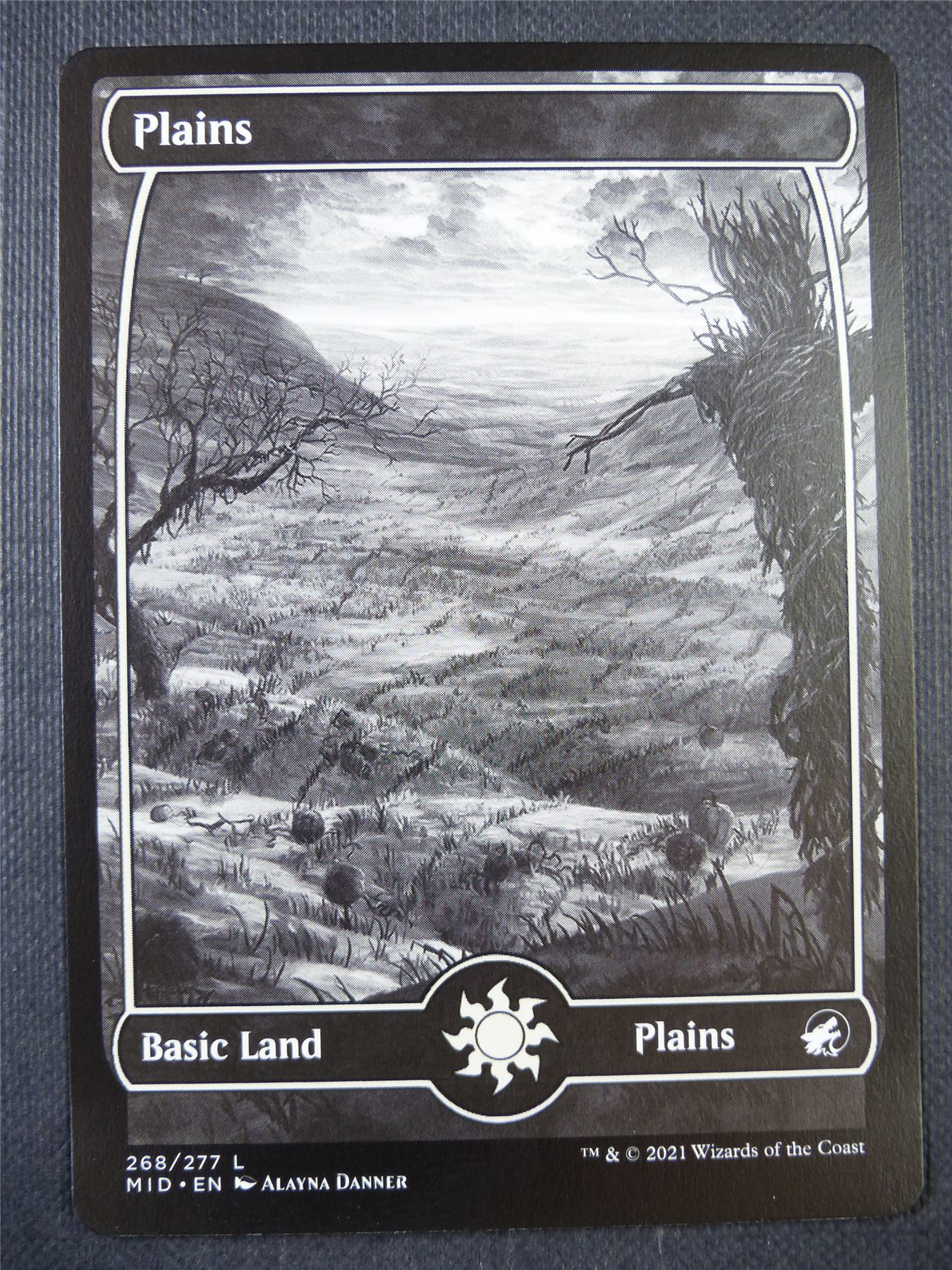 Plains 268/277 Full art - Mtg Card #6ZR