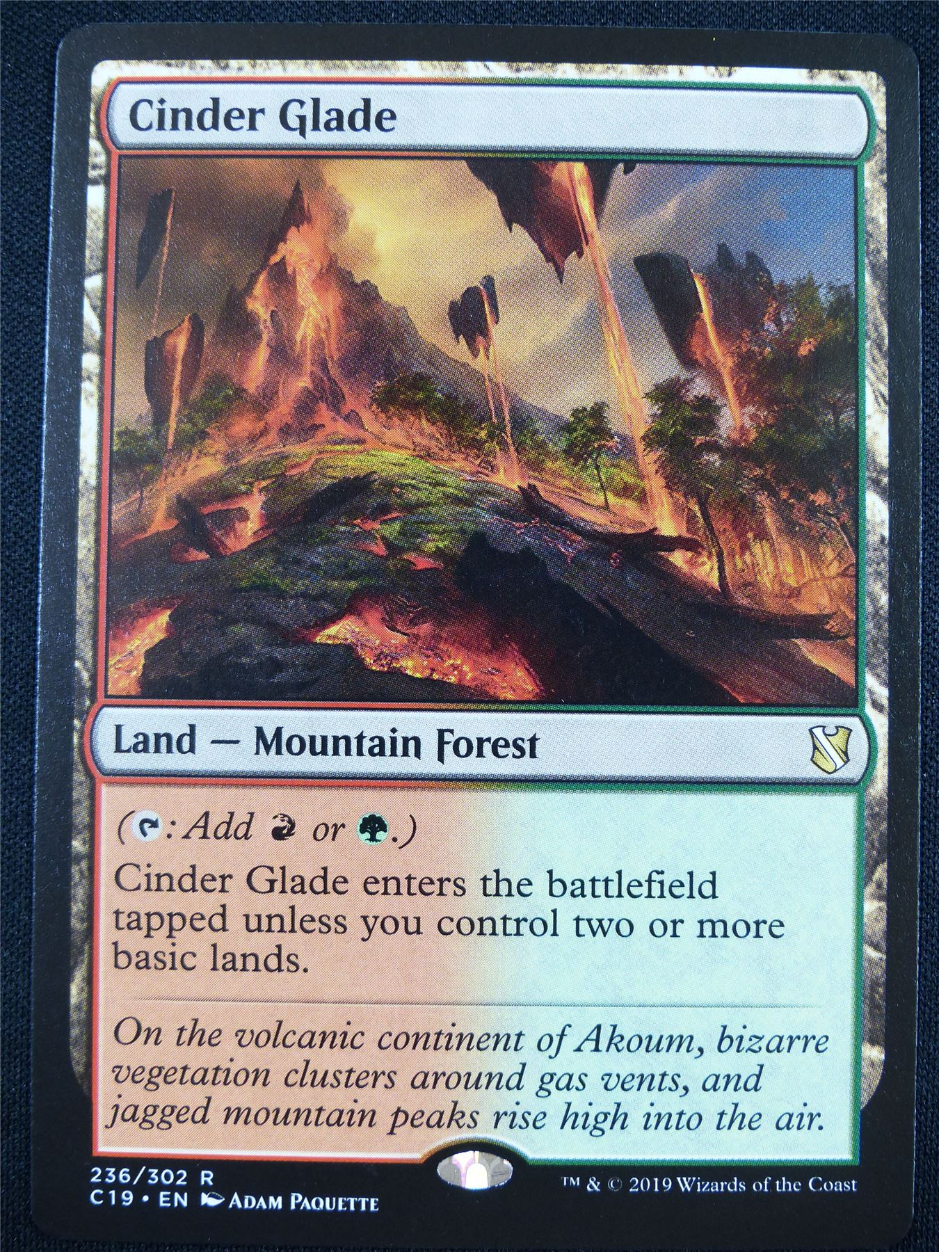 Cinder Glade - C19 - Mtg Card #O8