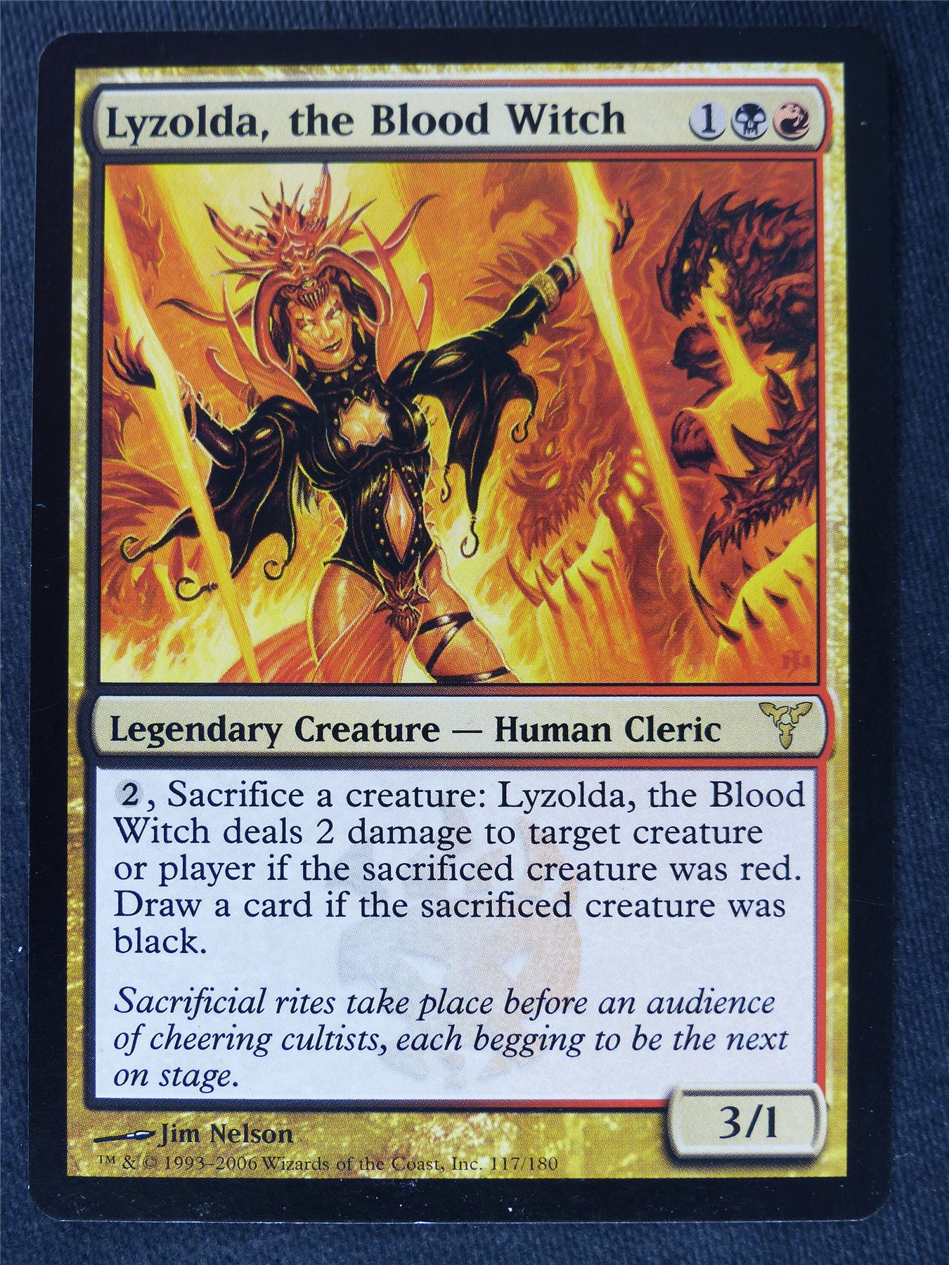Lyzolda the Blood Witch - Mtg Magic Cards #X4
