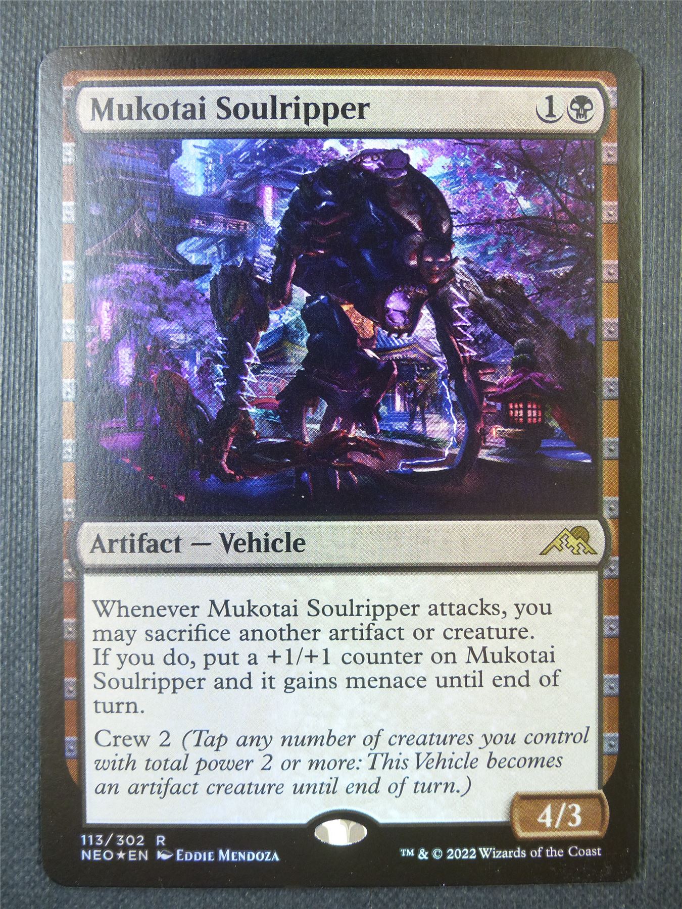 Mukotai Soulripper Foil - Mtg Card #8Q9
