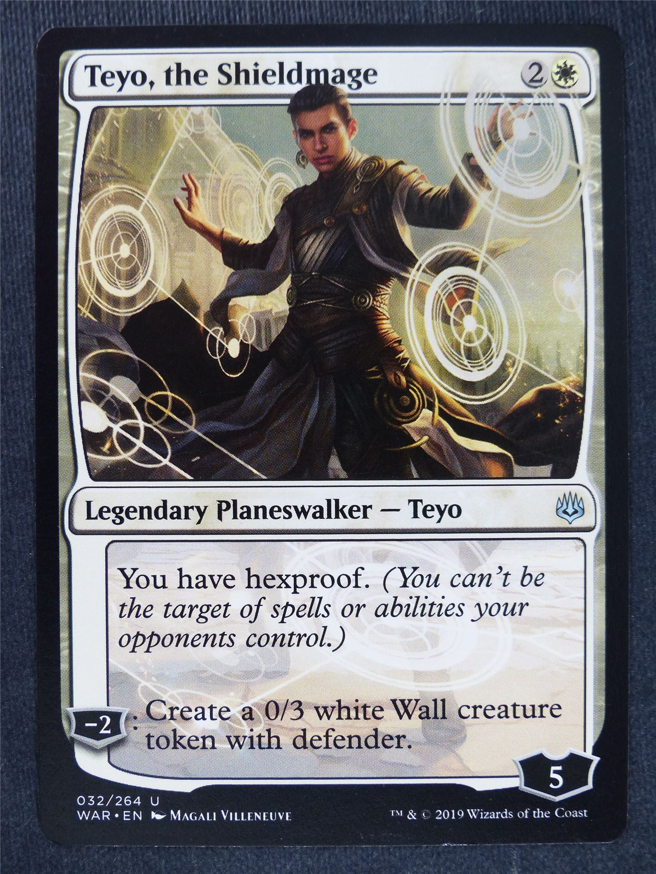 Teyo the Shieldmage - Mtg Magic Cards #CJ