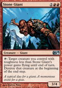 Mtg Magic Card: M10 : Stone Giant