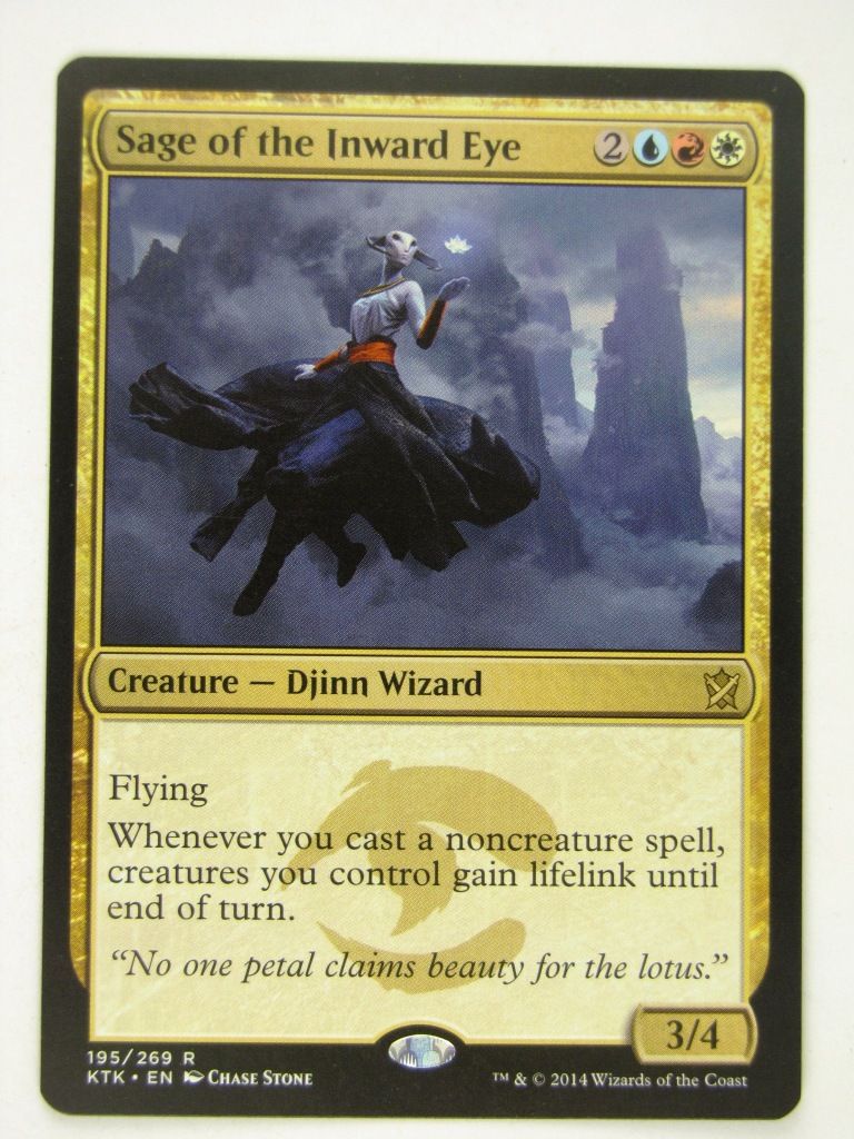 MTG Magic Cards: SAGE OF THE INWARD EYE # 15C64
