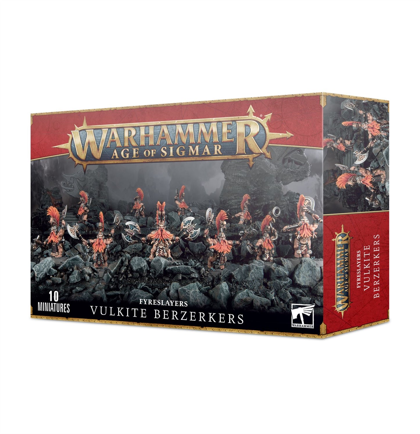 Vulkite Berzerkers - Fyreslayers - Warhammer AoS #1J1