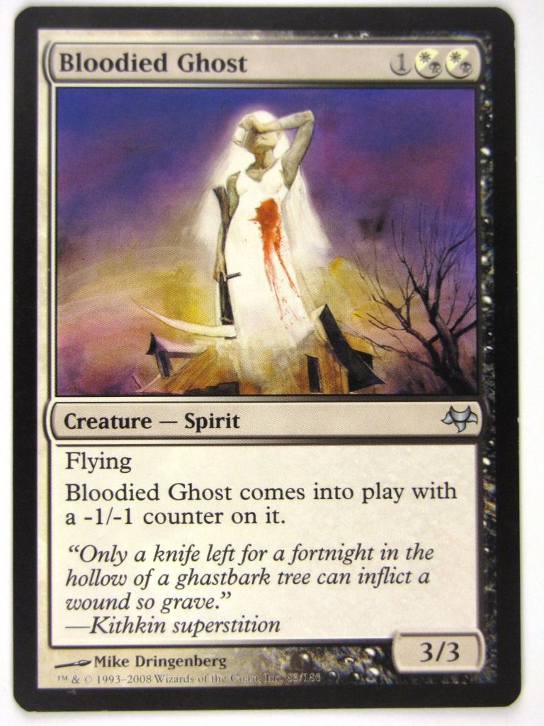 MTG Magic: The Gathering Cards: BLOODIED GHOST: EVE