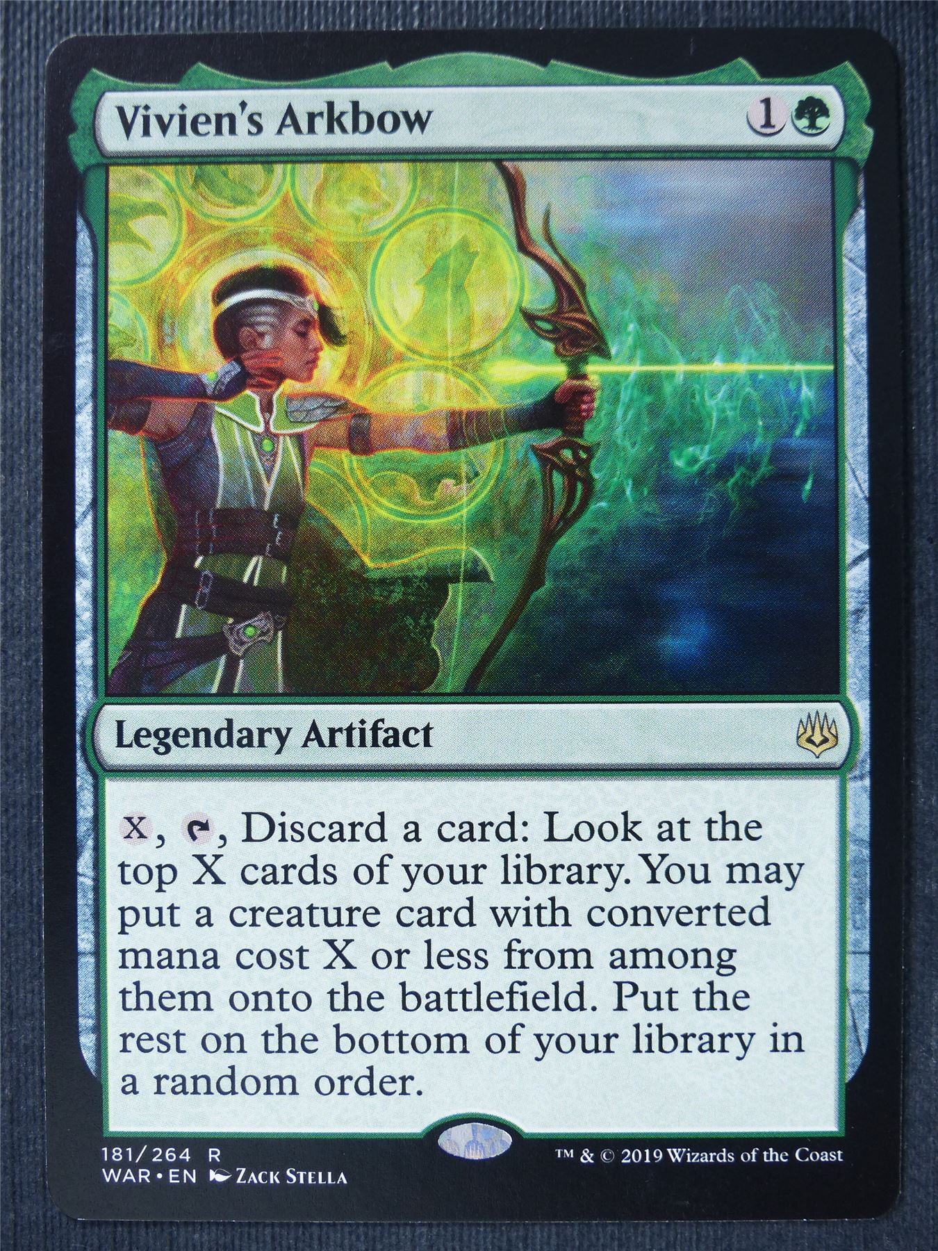 Vivien's Arkbow - Mtg Card #2K3