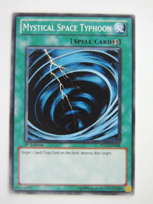 Yugioh Cards: MYSTICAL SPACE TYPHOON YS11 # 2H83