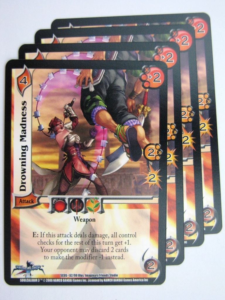 UFS Cards: DROWNING MADNESS 62/99 x4 # 28H97