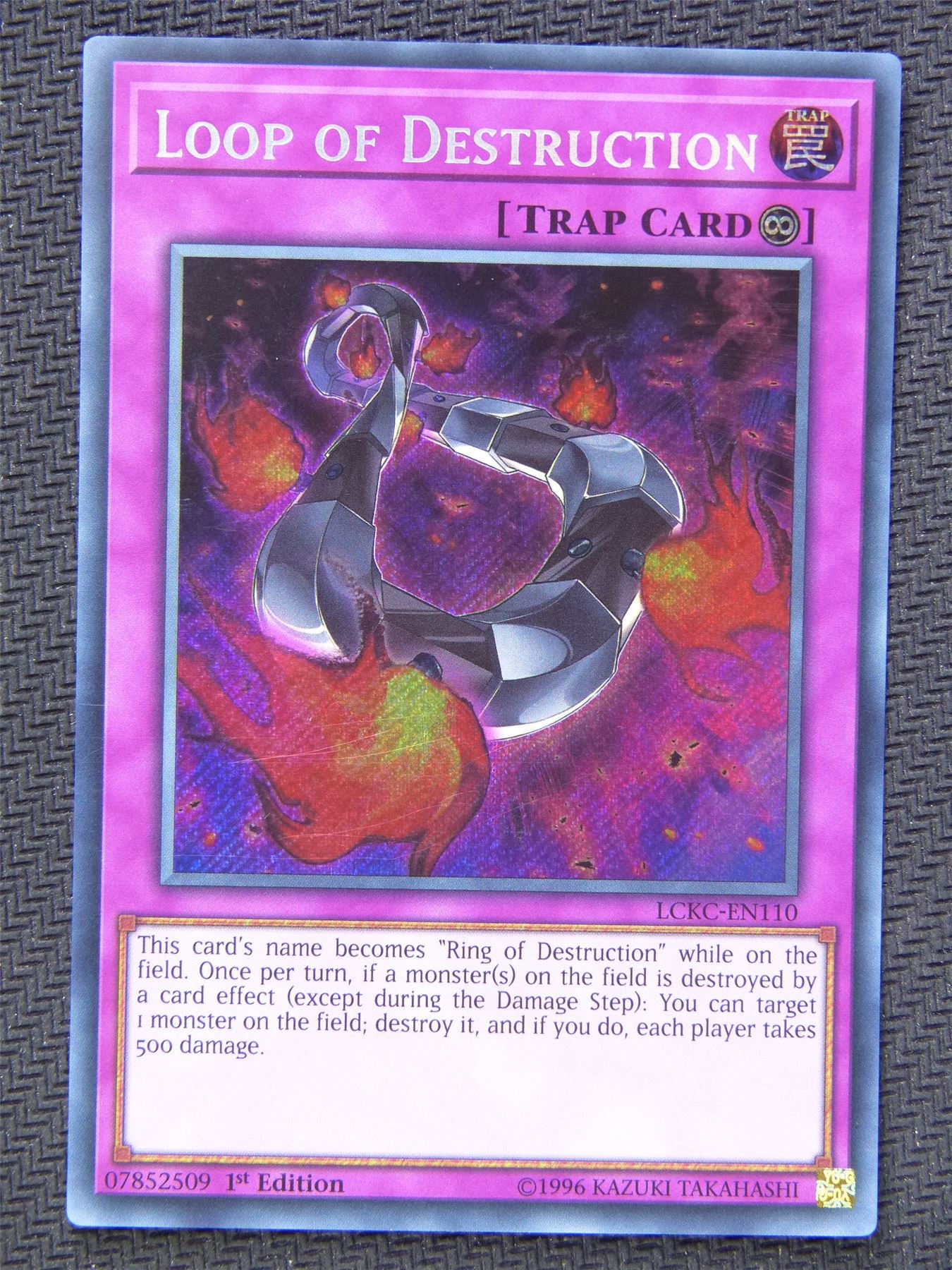 card destruction secret rare Legendary Collection 3: Yugi's World LCYW-EN060 LP Description coming soon... YuGiOh GX Trading Card Game