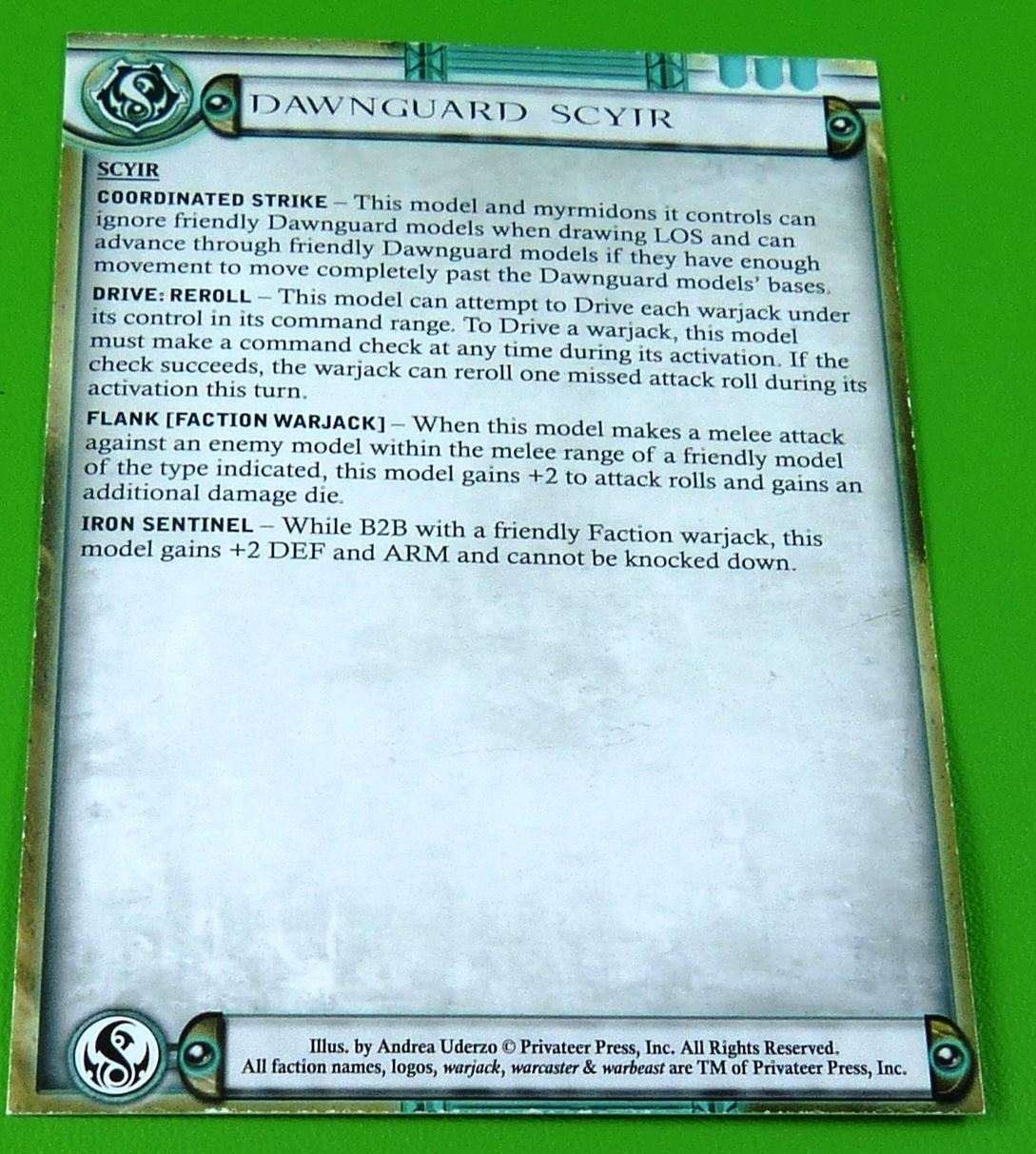 Warmachince Hordes - Retribution Of Scyrah - Warhammer AoS 40k #PM