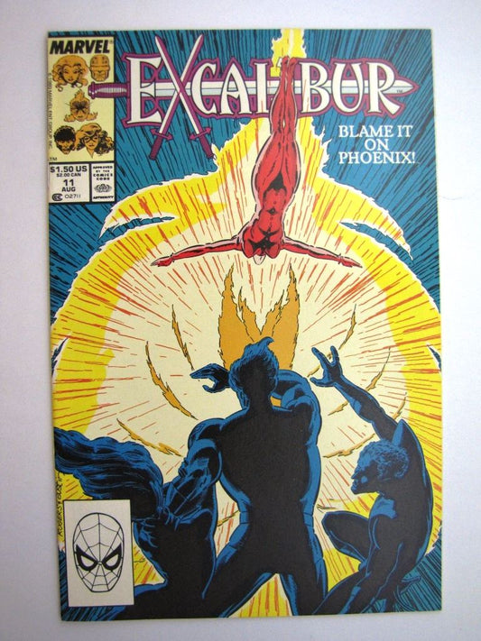 Marvel Comics: EXCALIBUR #11 AUGUST 1989 # 24F69