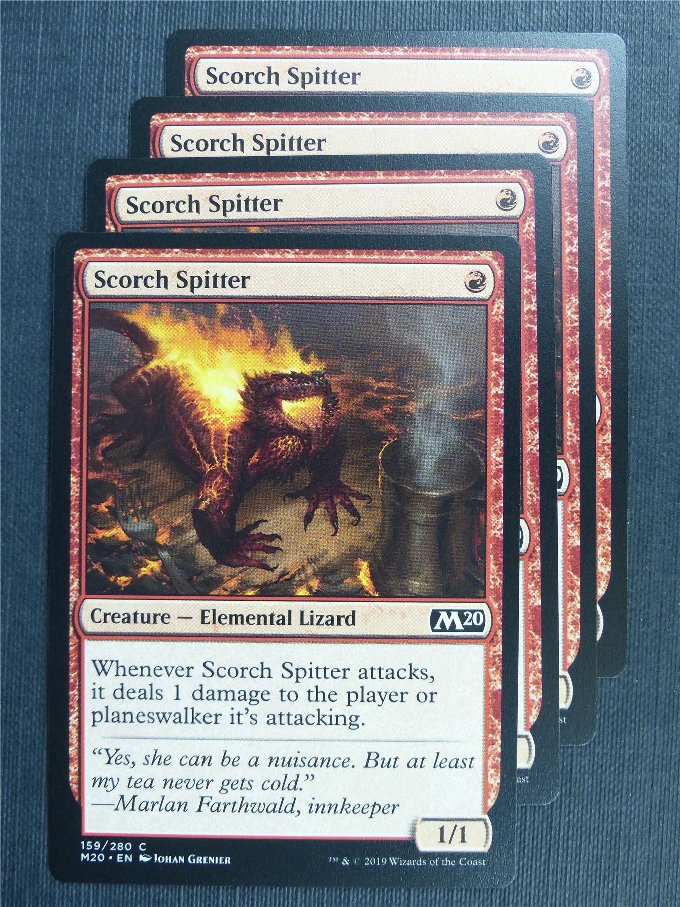 Scorch Spitter x4 #3UQ