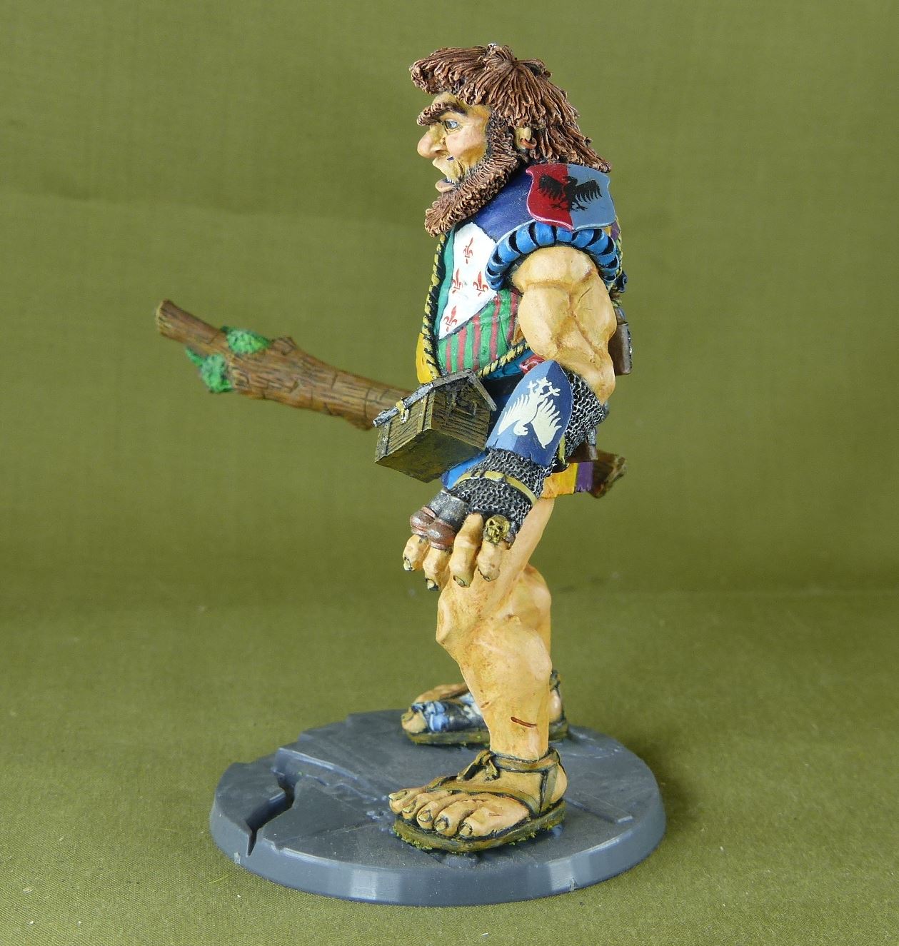 Classic Aleguzzler Gargant - Painted - Ogre - Ogor Mawtribes - Warhammer AoS Fantasy #16R