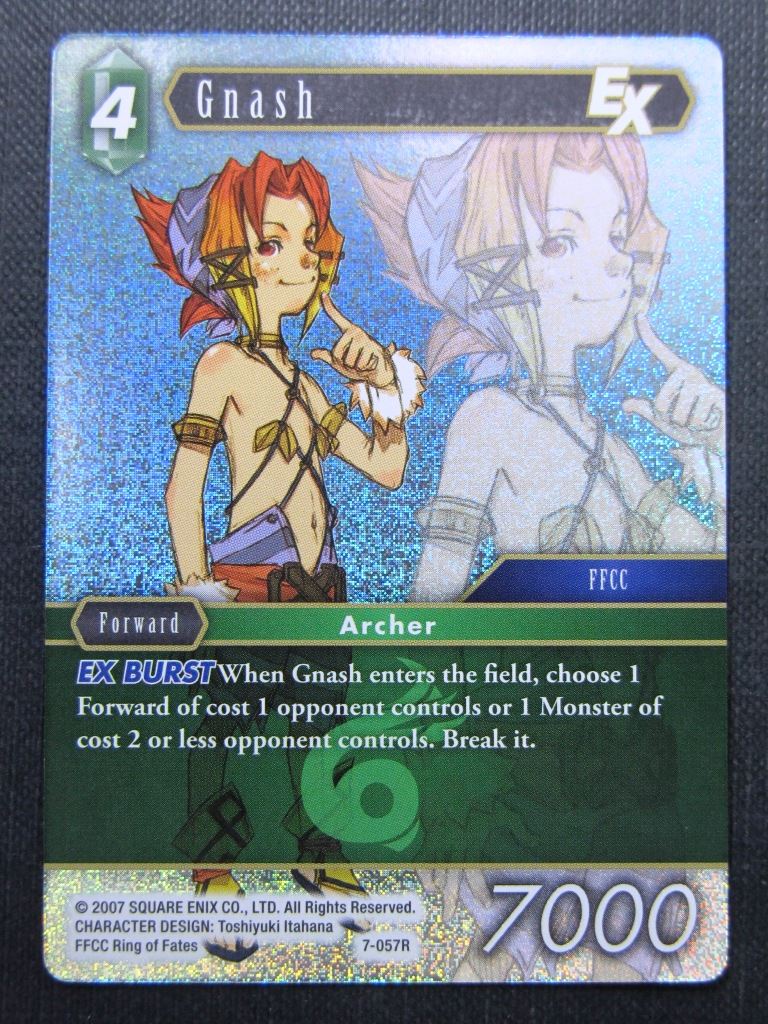 Gnash 7-057R Foil - Final Fantasy Cards # 2D85
