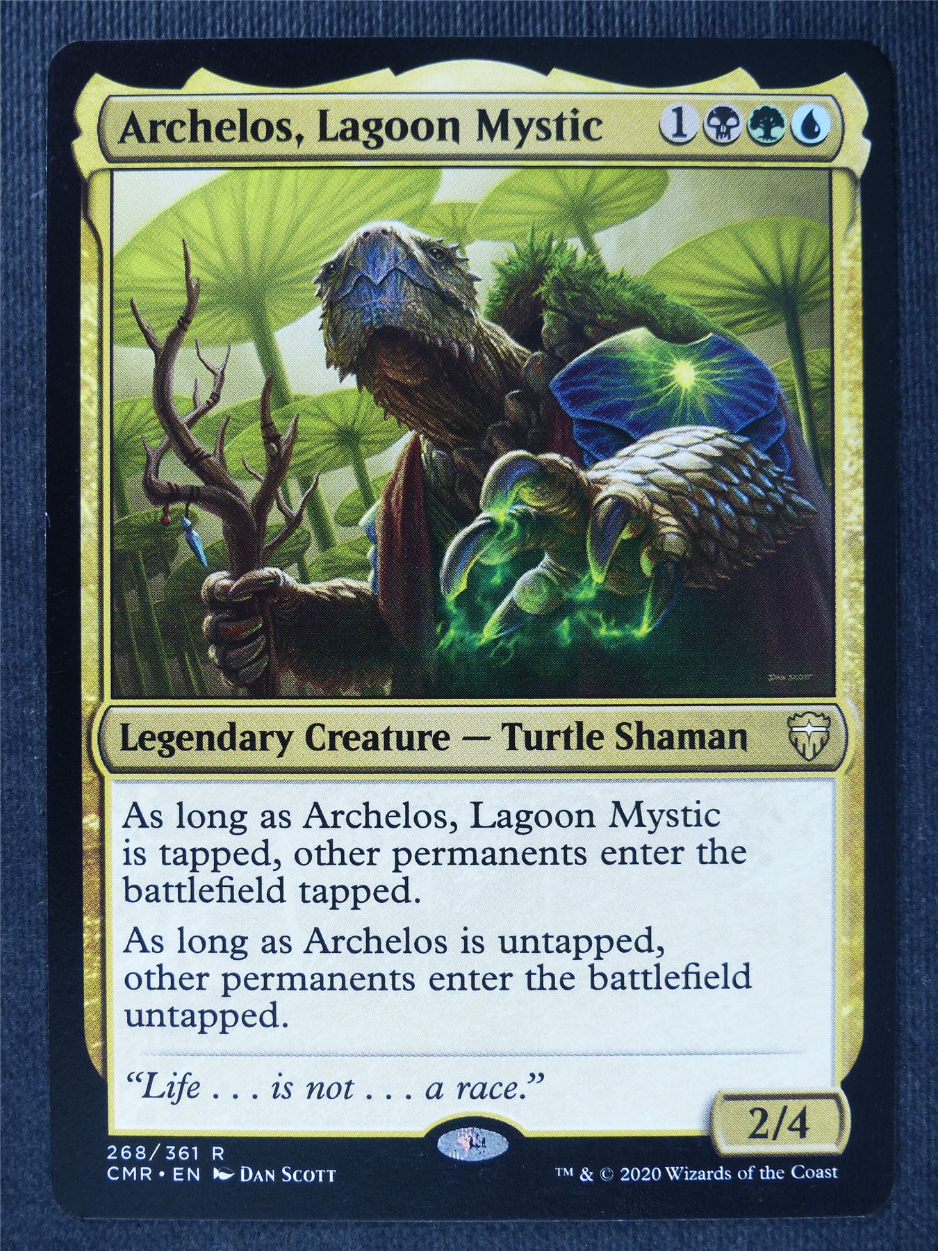 Archelos Lagoon Mystic - Mtg Magic Cards #EM