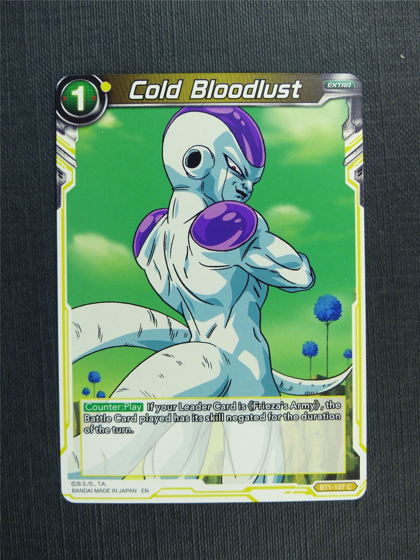 Cold Bloodlust C - Dragon Ball Super Cards #2RD