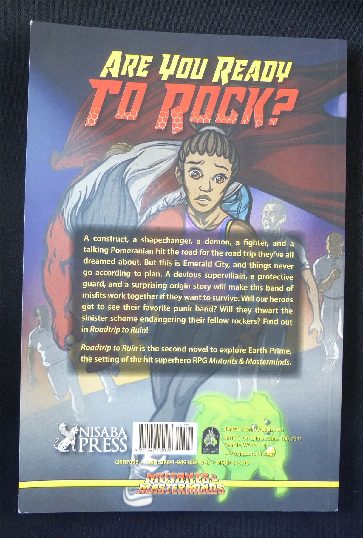ROADTRIP to Ruin: Skyler Graye - Nisaba Press Novel Book Sotback #24V