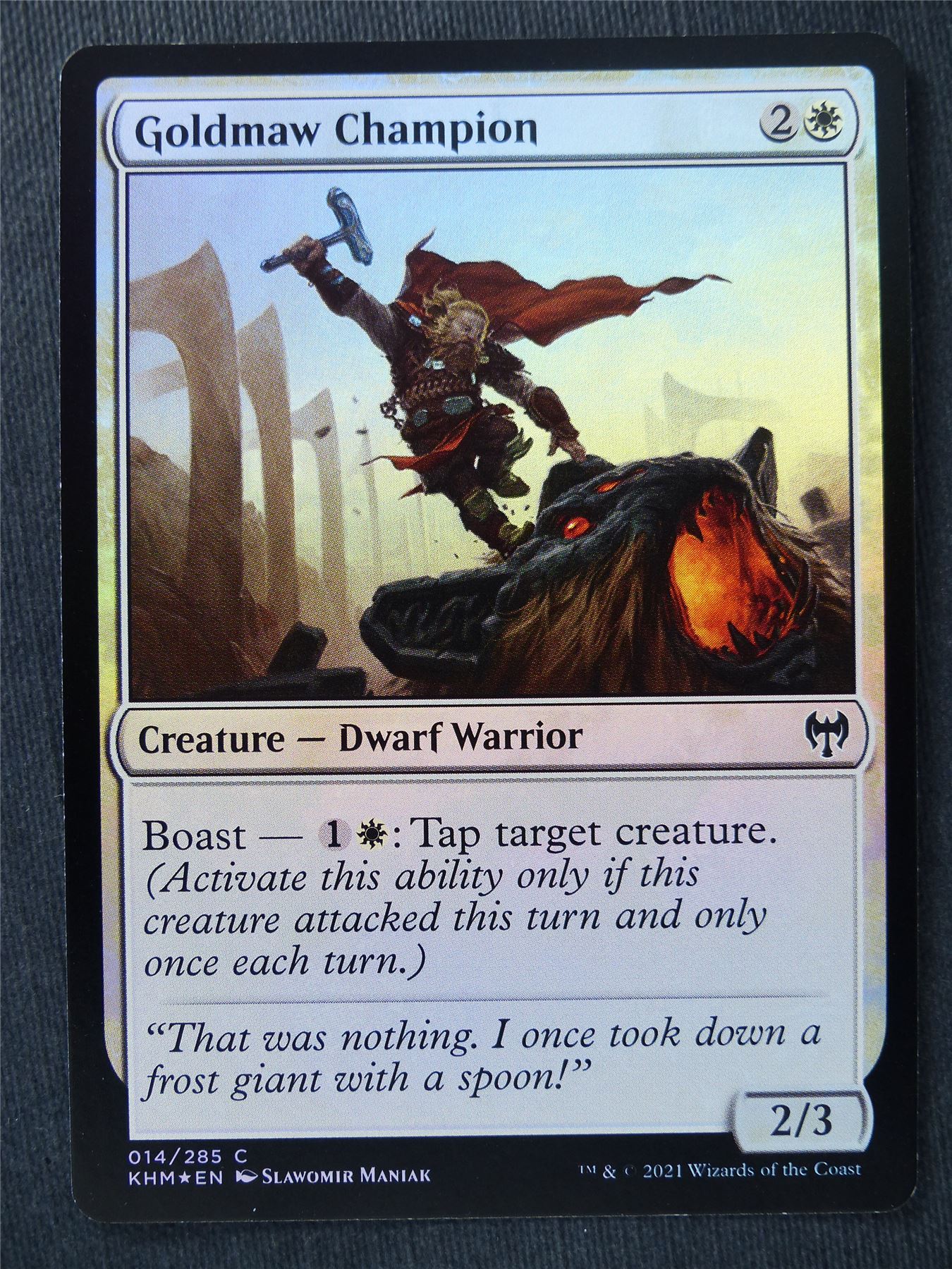 Goldmaw Champion Foil - Mtg Magic Cards #X7