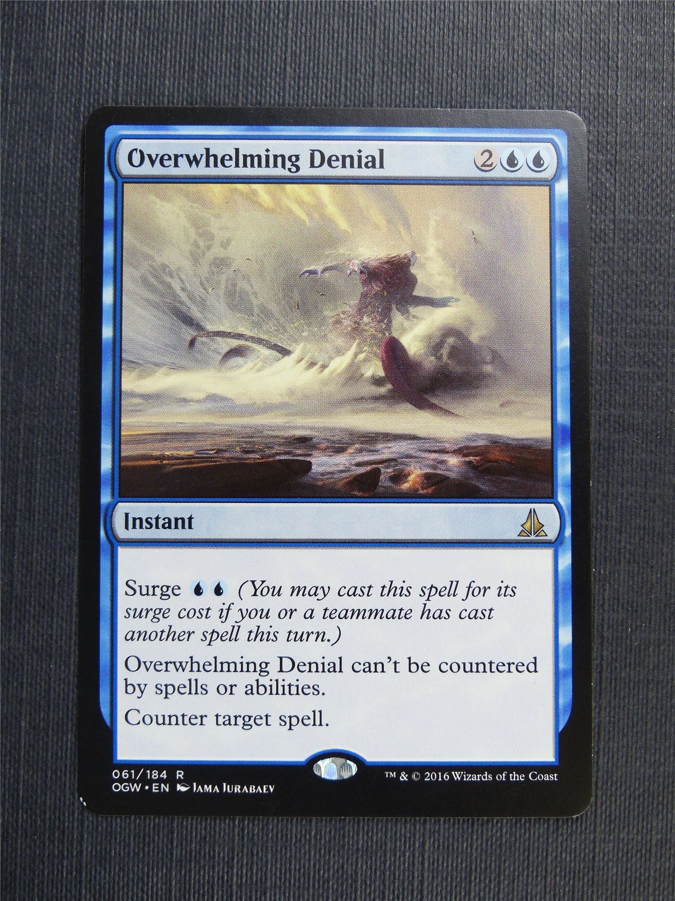 Overwhelming Denial - Mtg Magic Cards #4I1