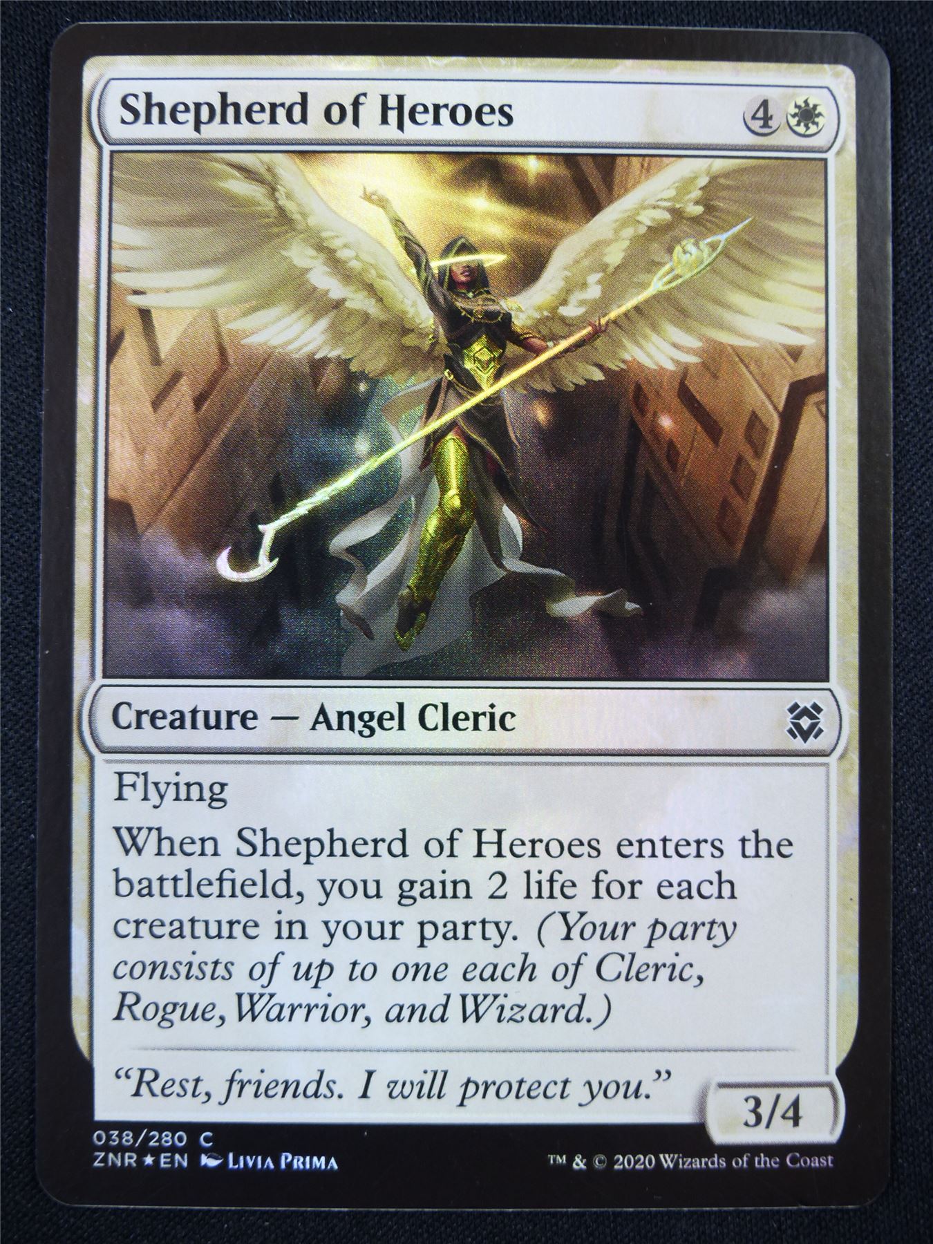 Shepherd of Heroes Foil - Mtg Card #1LV