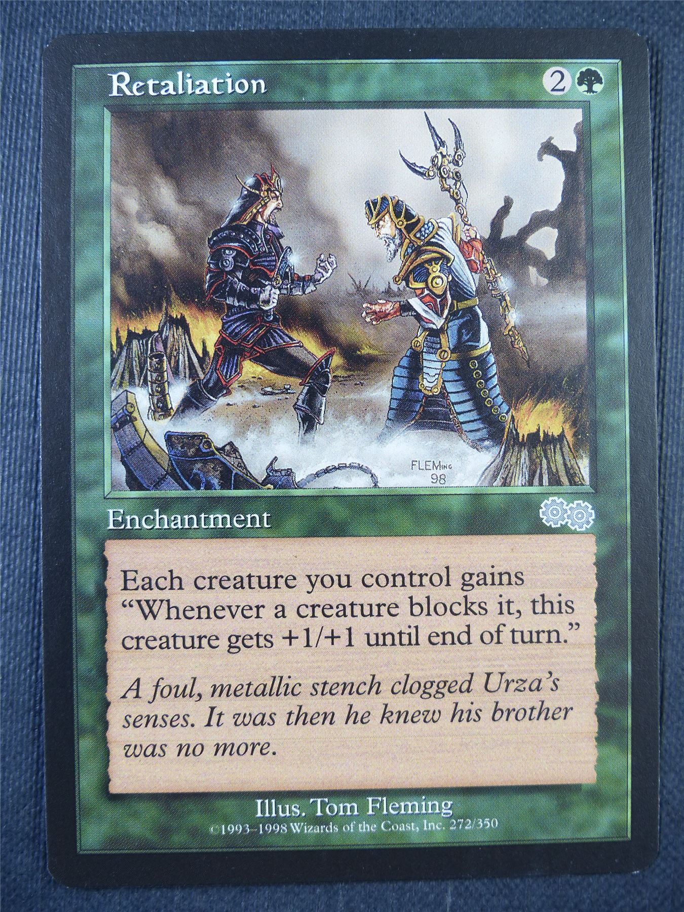 Retaliation - Urza's Saga - Mtg Card #73B