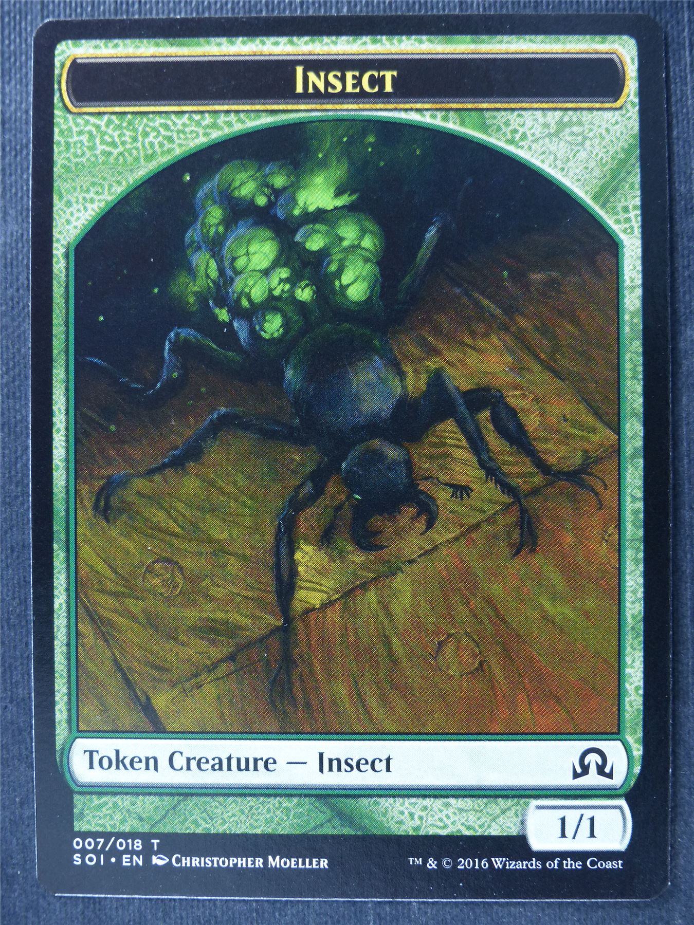 Insect Token - Mtg Card #3Y0