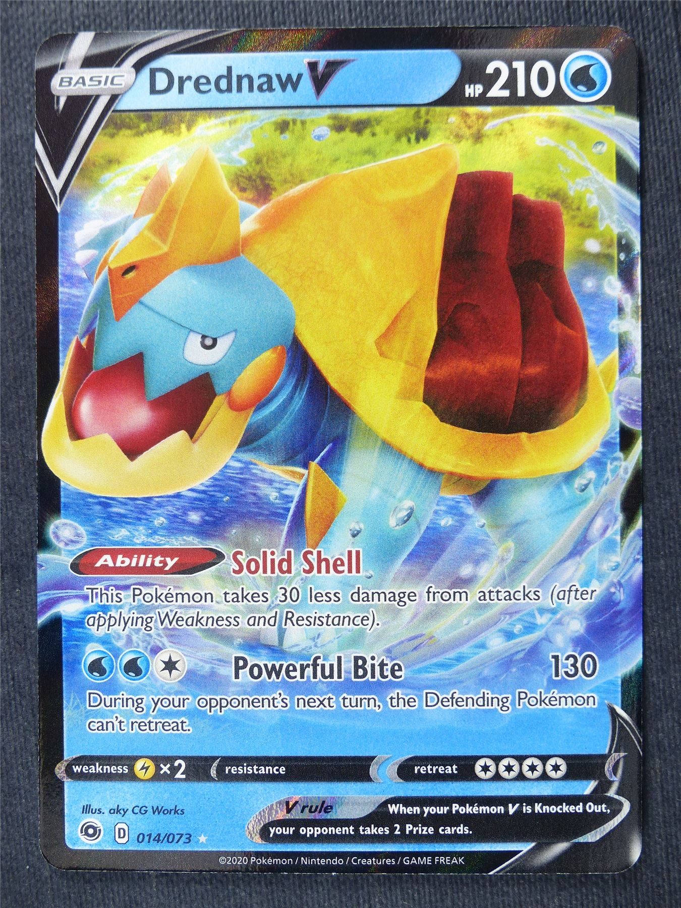 Drednaw V 014/073 Holo - Pokemon Cards #LA