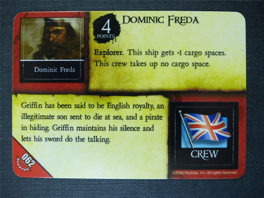 Dominic Freda Crew 062 - Pirate PocketModel Game #8K